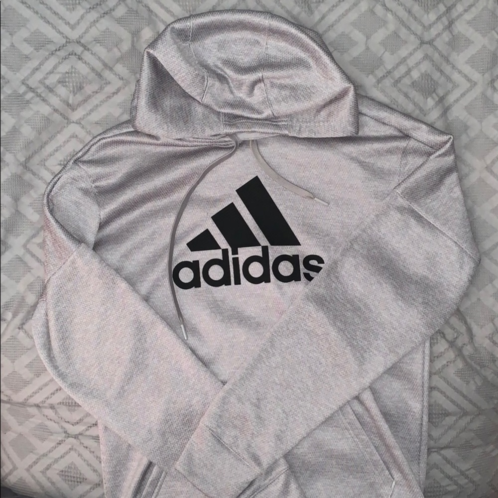 Adidas Grey Sweatshirt w hood